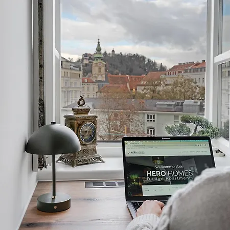 Apartment Schlossberg Panorama By Hero Homes - Erstklassige Lage Im Historischen Zentrum - Self-check-in Graz